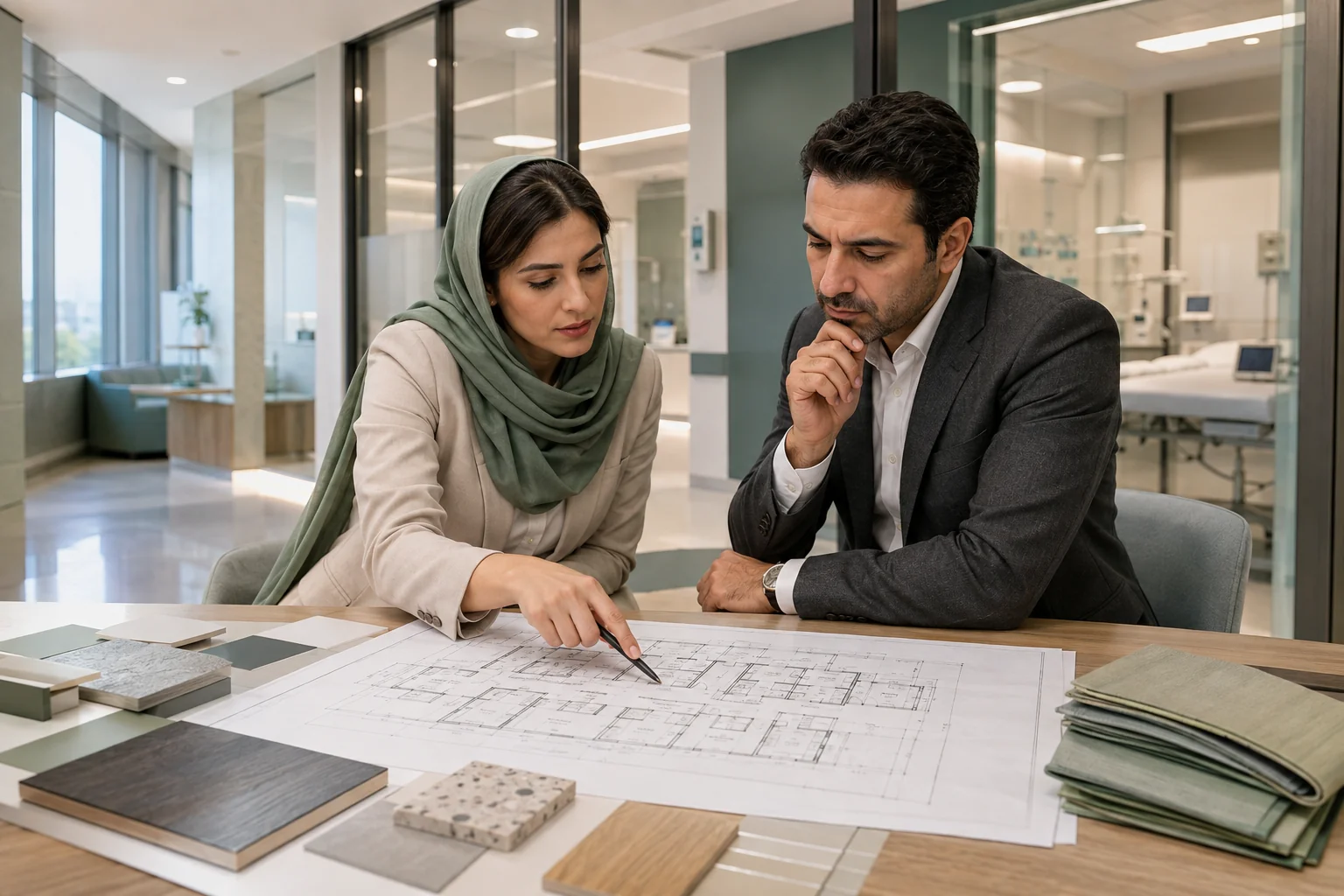بررسی طرح یک مرکز درمانی برای برنامه‌ریزی راه‌اندازی